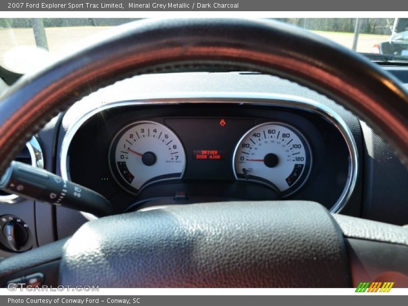 Mineral Grey Metallic / Dark Charcoal 2007 Ford Explorer Sport Trac Limited