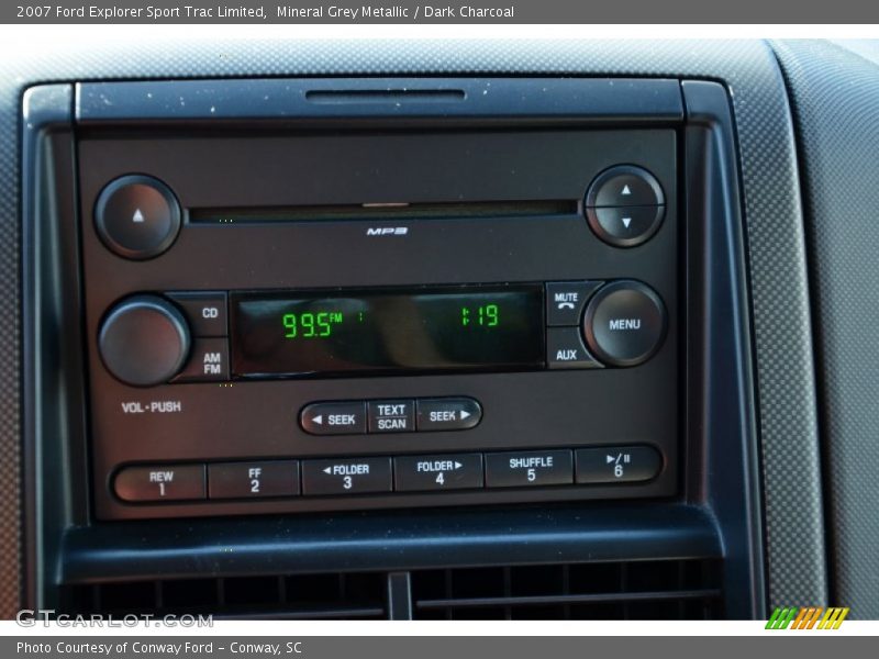 Mineral Grey Metallic / Dark Charcoal 2007 Ford Explorer Sport Trac Limited