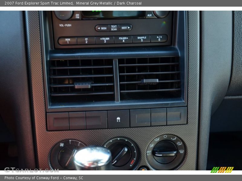 Mineral Grey Metallic / Dark Charcoal 2007 Ford Explorer Sport Trac Limited