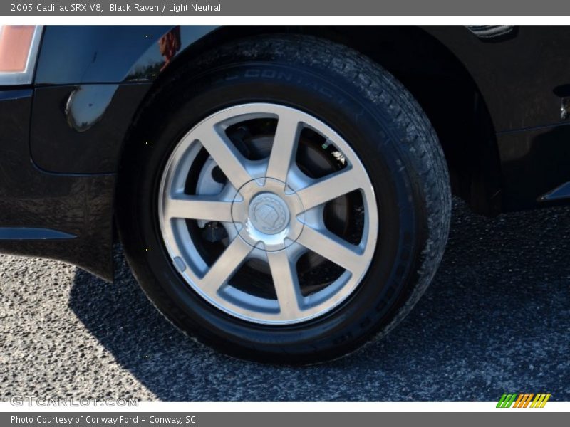 Black Raven / Light Neutral 2005 Cadillac SRX V8