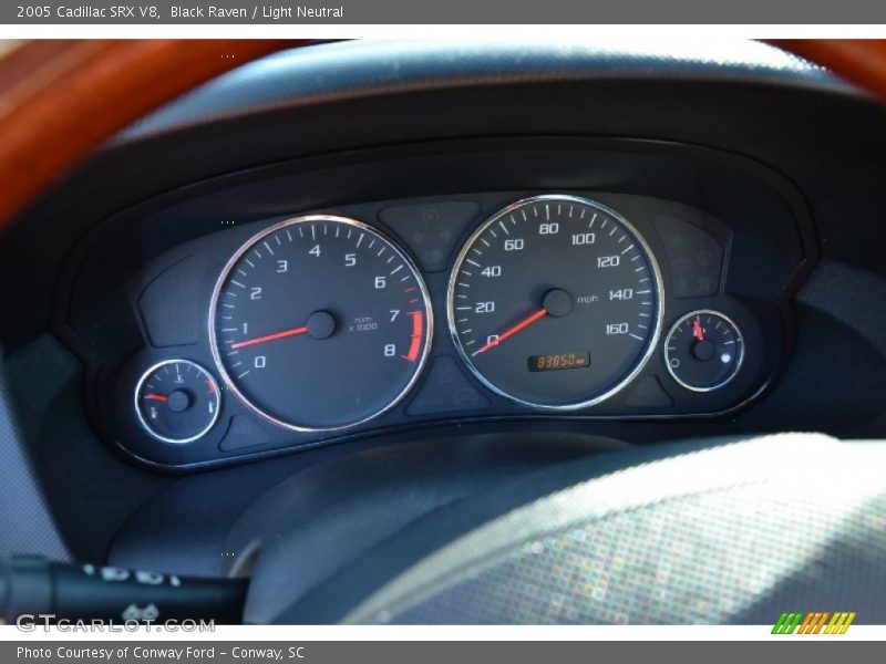 Black Raven / Light Neutral 2005 Cadillac SRX V8