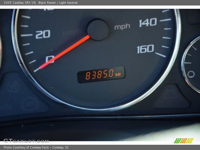Black Raven / Light Neutral 2005 Cadillac SRX V8