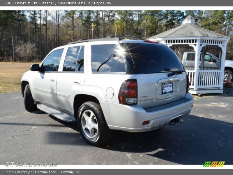 Silverstone Metallic / Light Gray 2008 Chevrolet TrailBlazer LT