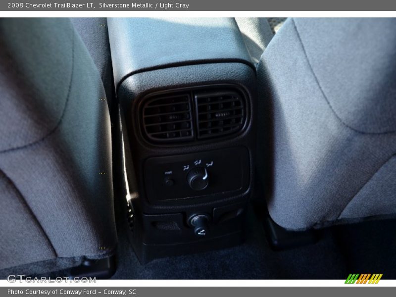 Silverstone Metallic / Light Gray 2008 Chevrolet TrailBlazer LT
