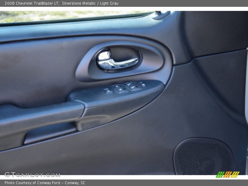 Silverstone Metallic / Light Gray 2008 Chevrolet TrailBlazer LT