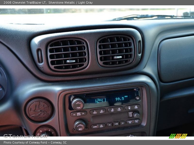 Silverstone Metallic / Light Gray 2008 Chevrolet TrailBlazer LT