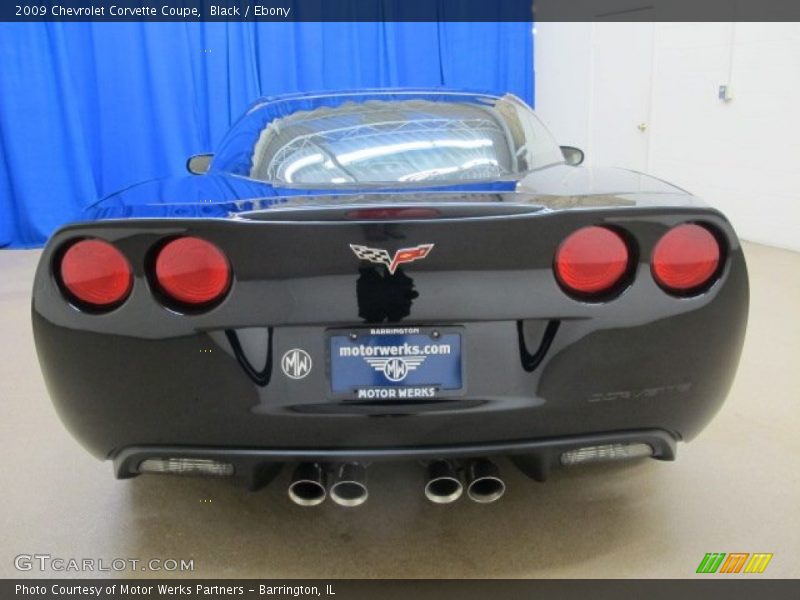 Black / Ebony 2009 Chevrolet Corvette Coupe