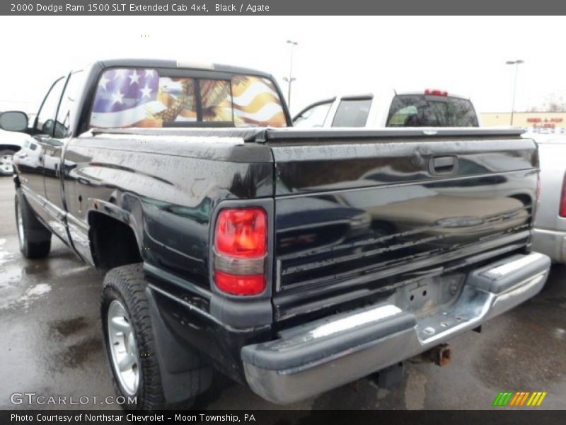 Black / Agate 2000 Dodge Ram 1500 SLT Extended Cab 4x4