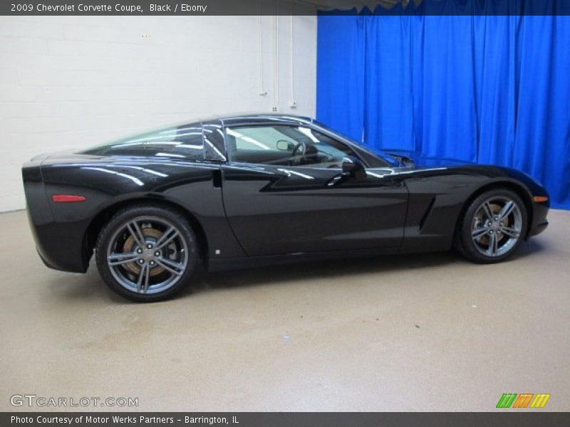 Black / Ebony 2009 Chevrolet Corvette Coupe