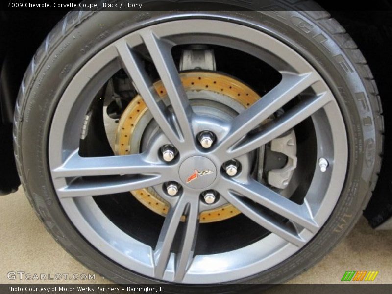 Black / Ebony 2009 Chevrolet Corvette Coupe