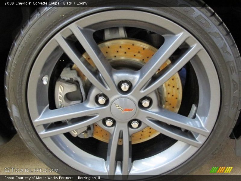 Black / Ebony 2009 Chevrolet Corvette Coupe