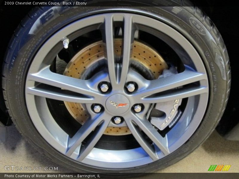 Black / Ebony 2009 Chevrolet Corvette Coupe