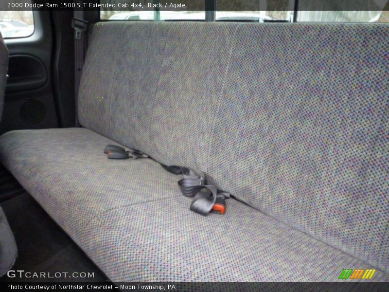 Rear Seat of 2000 Ram 1500 SLT Extended Cab 4x4