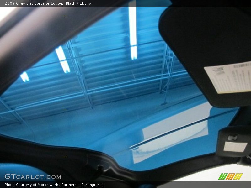 Black / Ebony 2009 Chevrolet Corvette Coupe