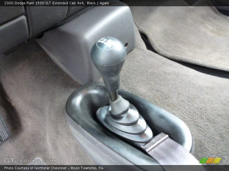 Black / Agate 2000 Dodge Ram 1500 SLT Extended Cab 4x4