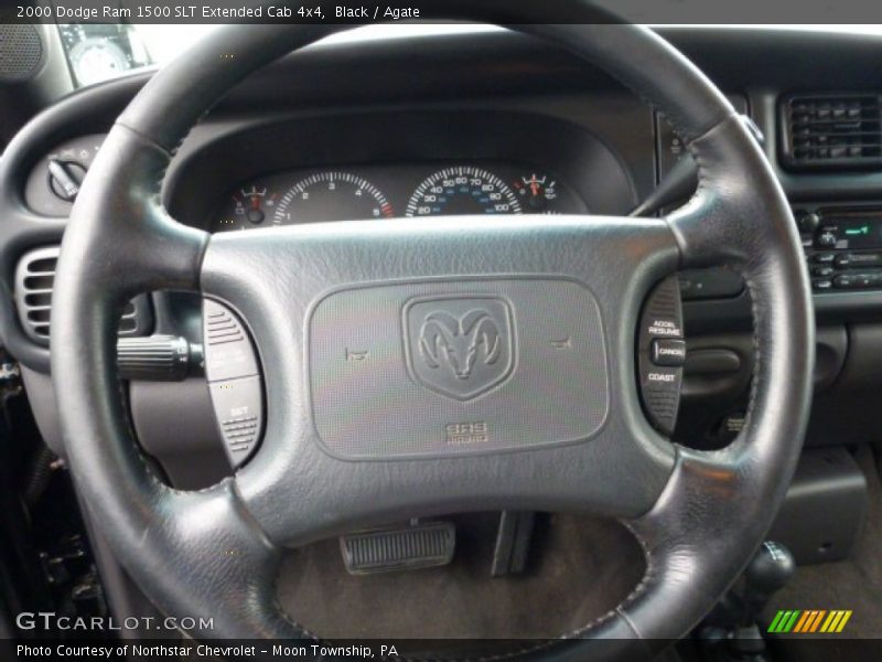  2000 Ram 1500 SLT Extended Cab 4x4 Steering Wheel