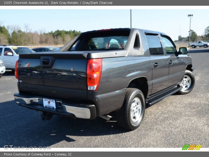 Dark Gray Metallic / Gray/Dark Charcoal 2005 Chevrolet Avalanche LS