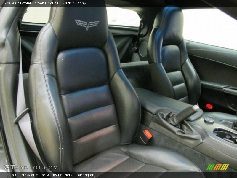 Black / Ebony 2009 Chevrolet Corvette Coupe