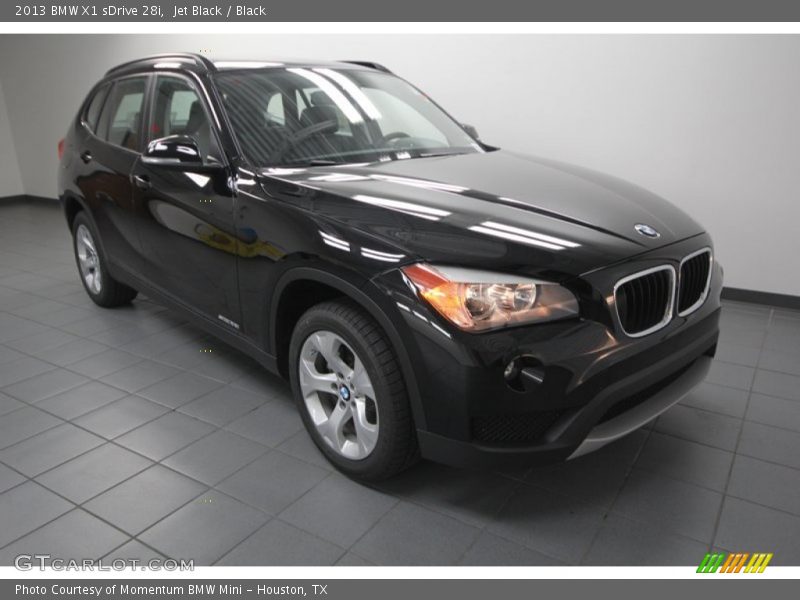 Jet Black / Black 2013 BMW X1 sDrive 28i