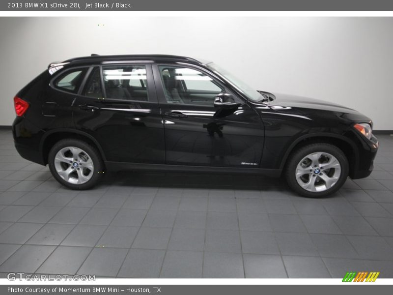 Jet Black / Black 2013 BMW X1 sDrive 28i