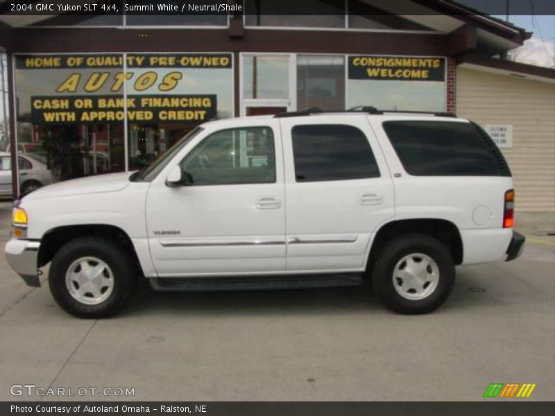 Summit White / Neutral/Shale 2004 GMC Yukon SLT 4x4