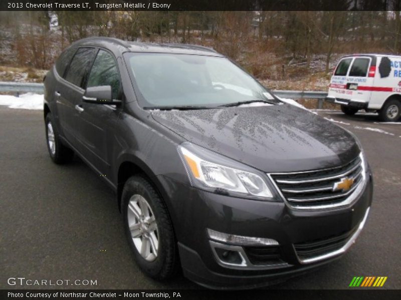 Tungsten Metallic / Ebony 2013 Chevrolet Traverse LT