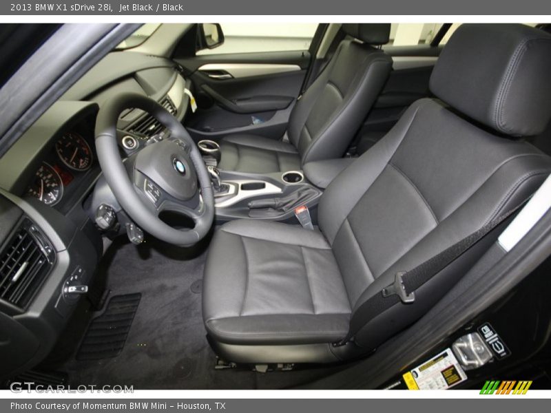 Jet Black / Black 2013 BMW X1 sDrive 28i