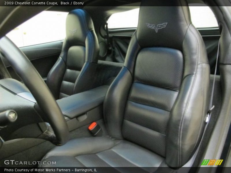 Black / Ebony 2009 Chevrolet Corvette Coupe