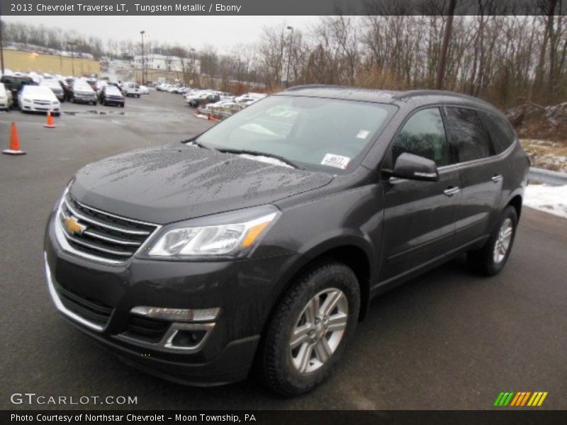 Tungsten Metallic / Ebony 2013 Chevrolet Traverse LT