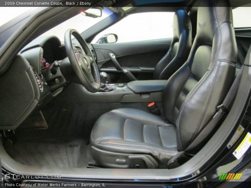 Black / Ebony 2009 Chevrolet Corvette Coupe