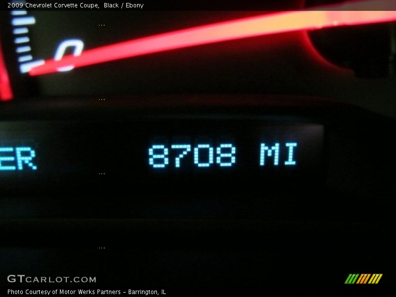 Black / Ebony 2009 Chevrolet Corvette Coupe