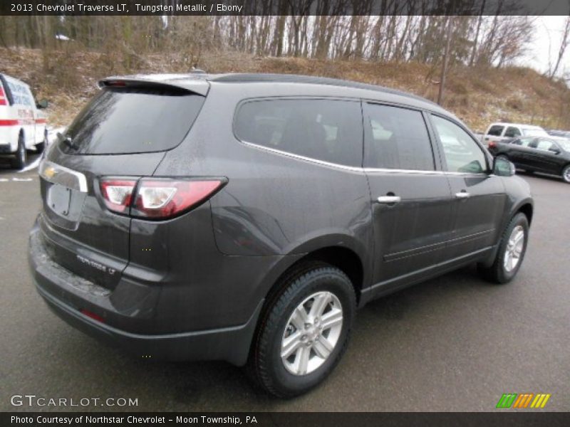 Tungsten Metallic / Ebony 2013 Chevrolet Traverse LT