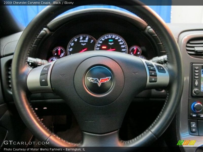 Black / Ebony 2009 Chevrolet Corvette Coupe