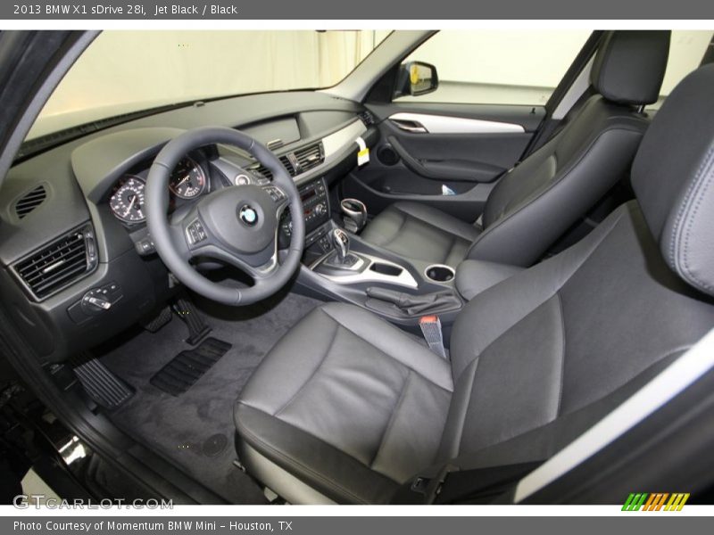 Jet Black / Black 2013 BMW X1 sDrive 28i