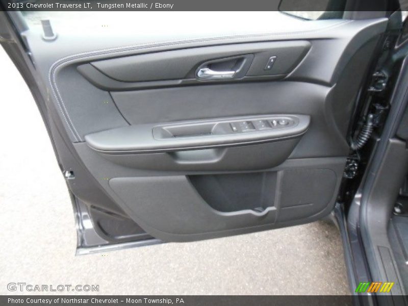 Tungsten Metallic / Ebony 2013 Chevrolet Traverse LT