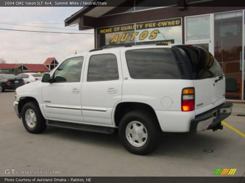 Summit White / Neutral/Shale 2004 GMC Yukon SLT 4x4