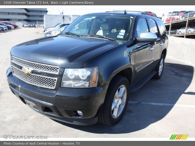 Black / Light Cashmere/Ebony 2008 Chevrolet Tahoe LTZ 4x4