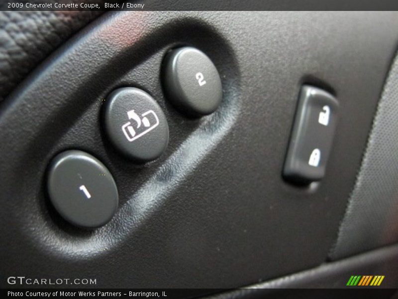 Black / Ebony 2009 Chevrolet Corvette Coupe