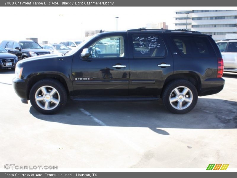 Black / Light Cashmere/Ebony 2008 Chevrolet Tahoe LTZ 4x4