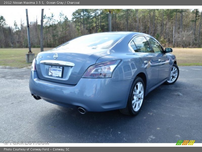 Ocean Gray / Charcoal 2012 Nissan Maxima 3.5 S