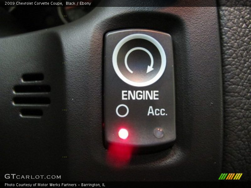 Black / Ebony 2009 Chevrolet Corvette Coupe