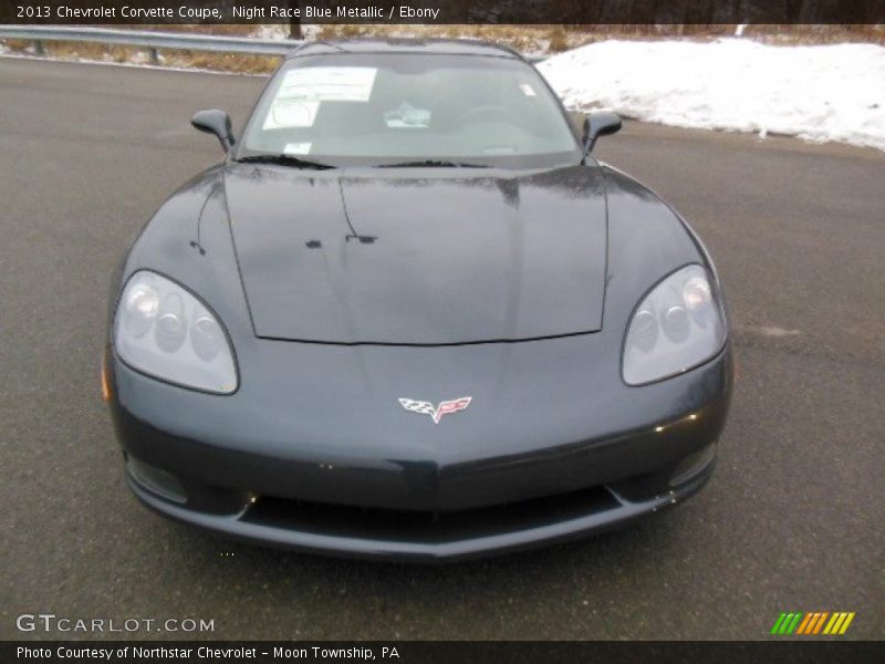 Night Race Blue Metallic / Ebony 2013 Chevrolet Corvette Coupe