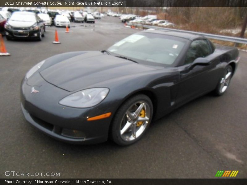 Night Race Blue Metallic / Ebony 2013 Chevrolet Corvette Coupe