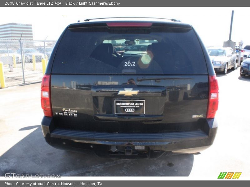 Black / Light Cashmere/Ebony 2008 Chevrolet Tahoe LTZ 4x4