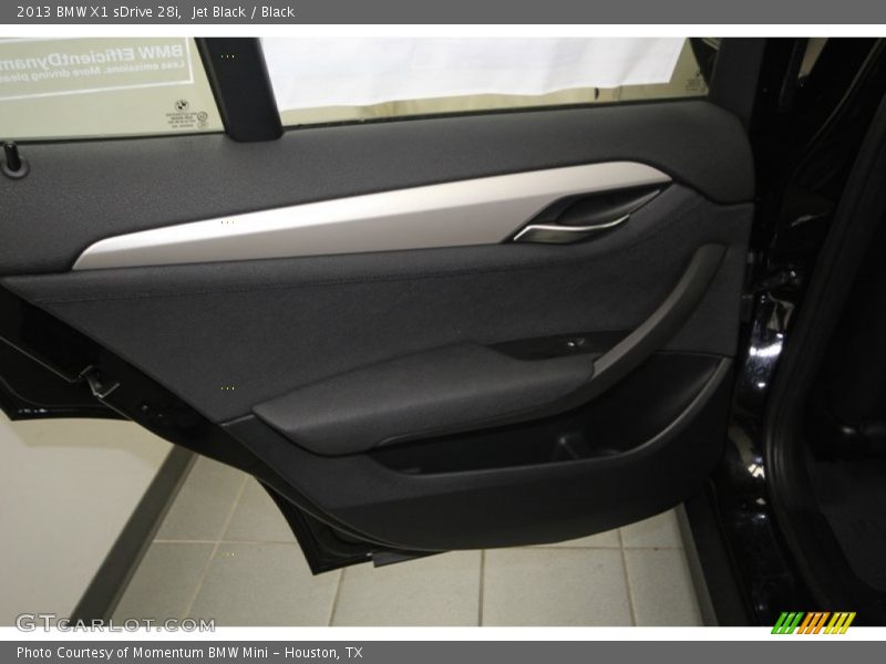 Jet Black / Black 2013 BMW X1 sDrive 28i