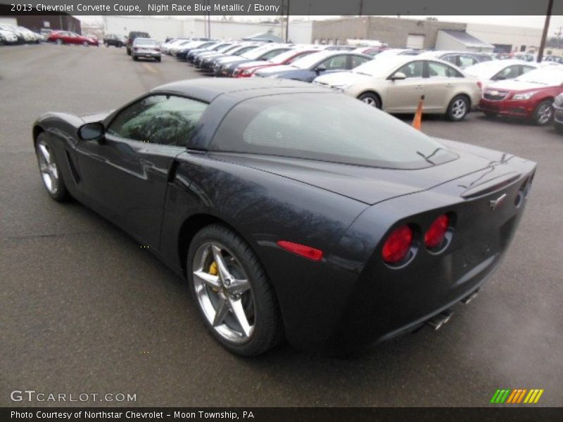 Night Race Blue Metallic / Ebony 2013 Chevrolet Corvette Coupe