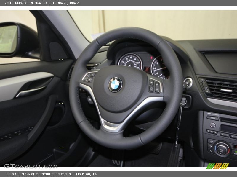 Jet Black / Black 2013 BMW X1 sDrive 28i