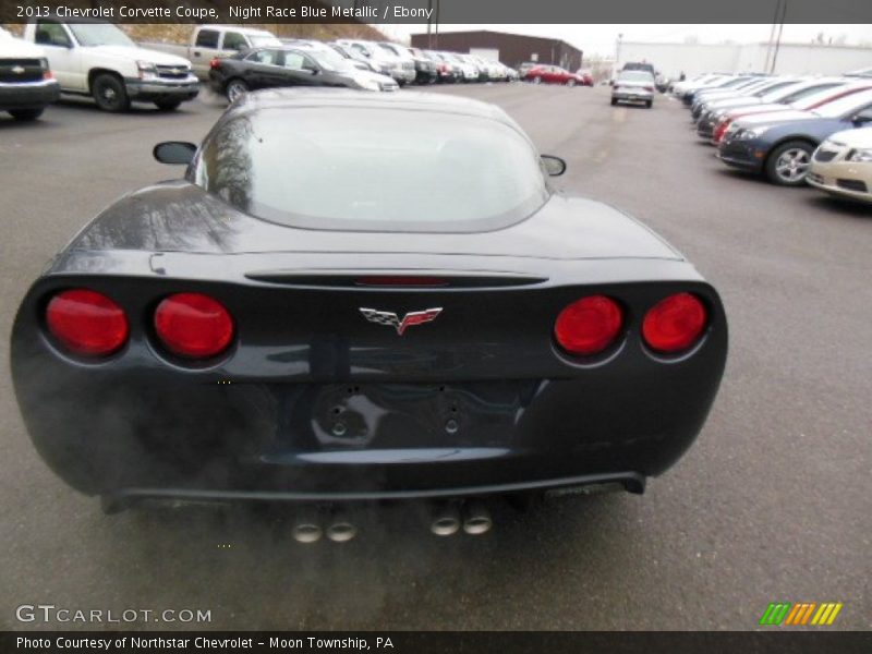 Night Race Blue Metallic / Ebony 2013 Chevrolet Corvette Coupe