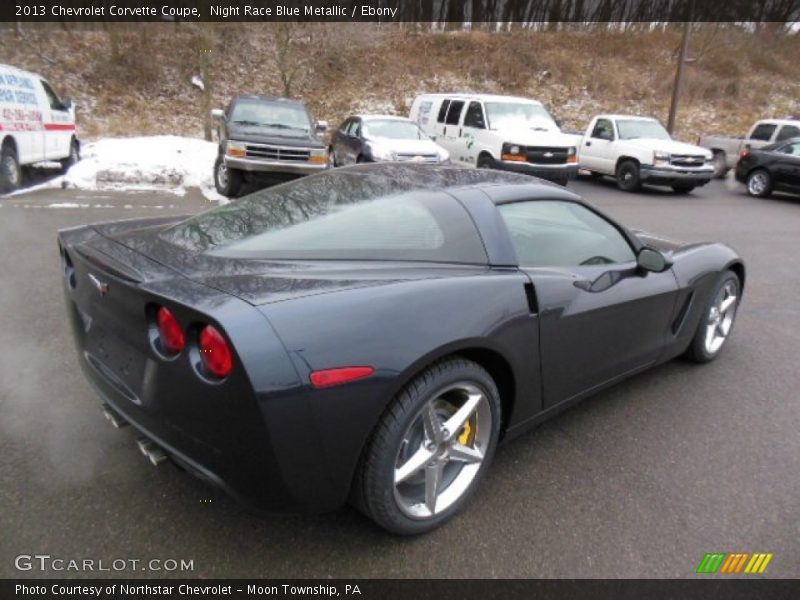 Night Race Blue Metallic / Ebony 2013 Chevrolet Corvette Coupe