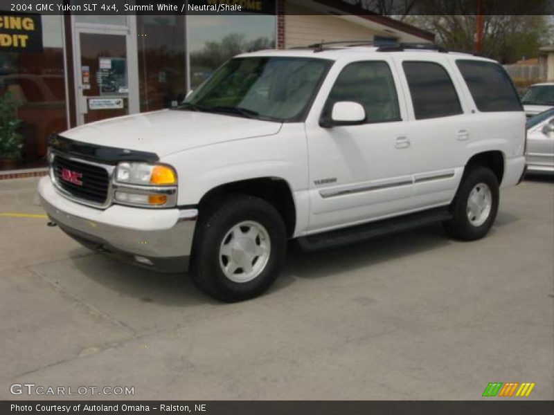 Summit White / Neutral/Shale 2004 GMC Yukon SLT 4x4